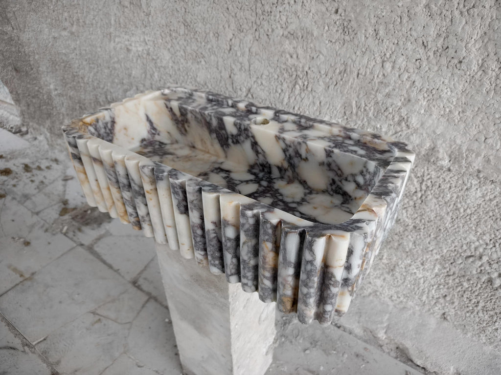 Luxury Calacatta Marble Vanity Sink - Bathroom Washbasin
