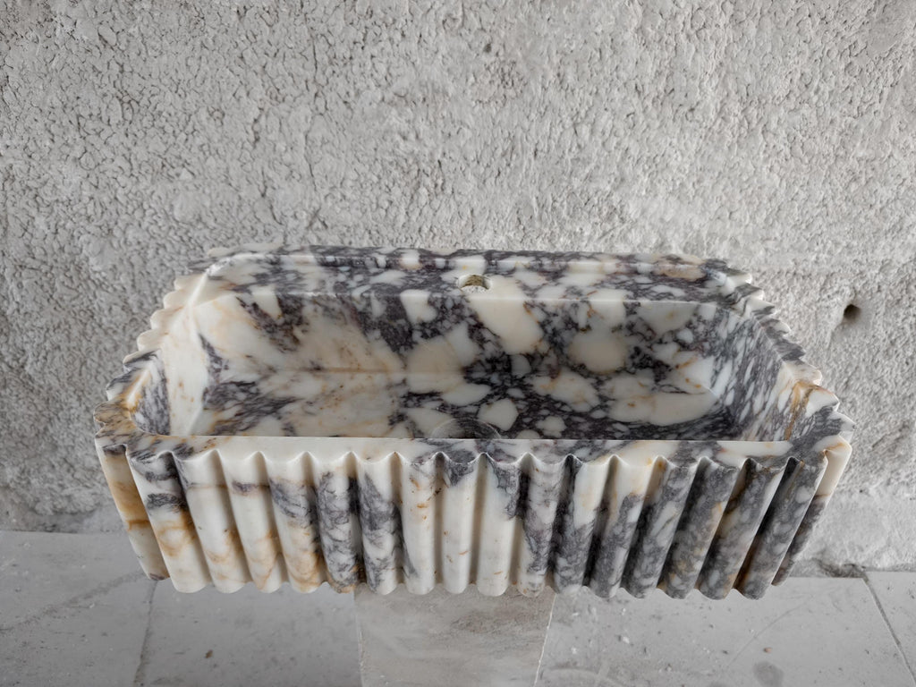 Luxury Calacatta Marble Vanity Sink - Bathroom Washbasin